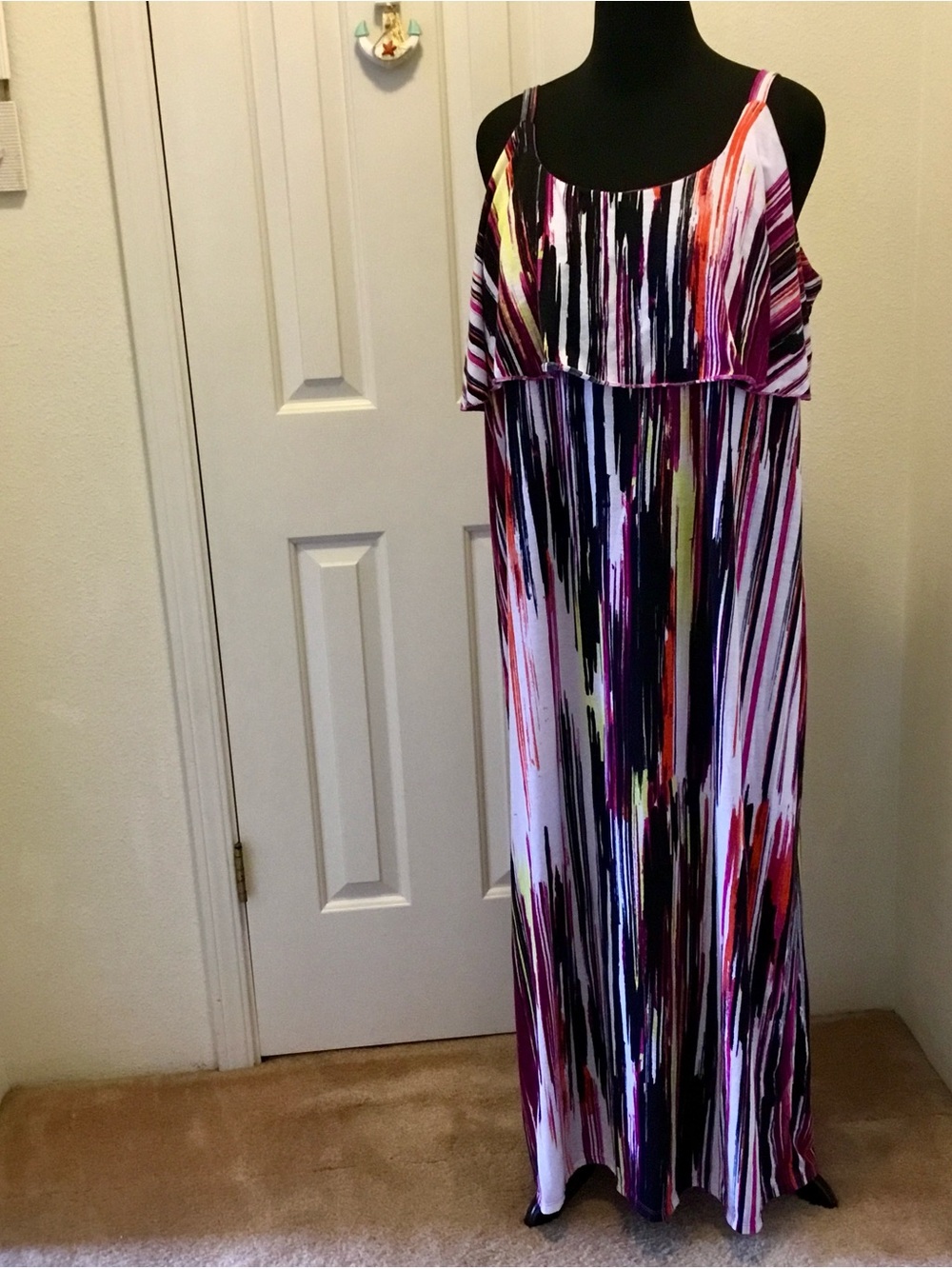 Faded Glory Multicolor Maxi Dress